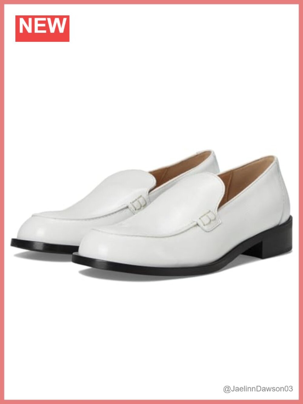 Crinkle Patent Leather Slip-On Loafer Waterproof Round Toe